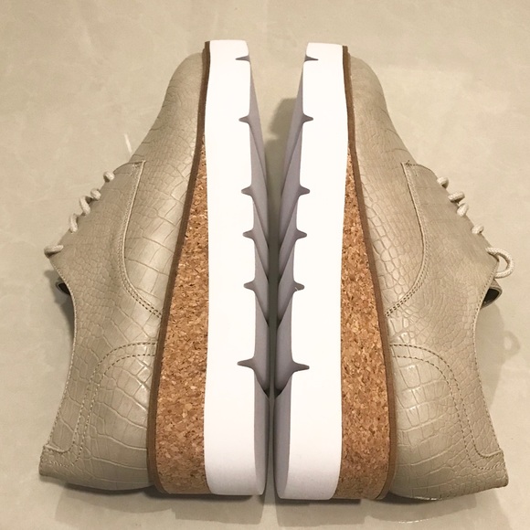 Steve Madden Wrenley Wedge Platform Oxford Sneaker - Picture 6 of 9